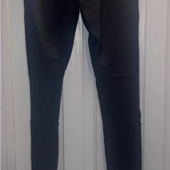 Under Armour Leggings Heat Gear Size Small Blue And Black - Picture 6 of 8